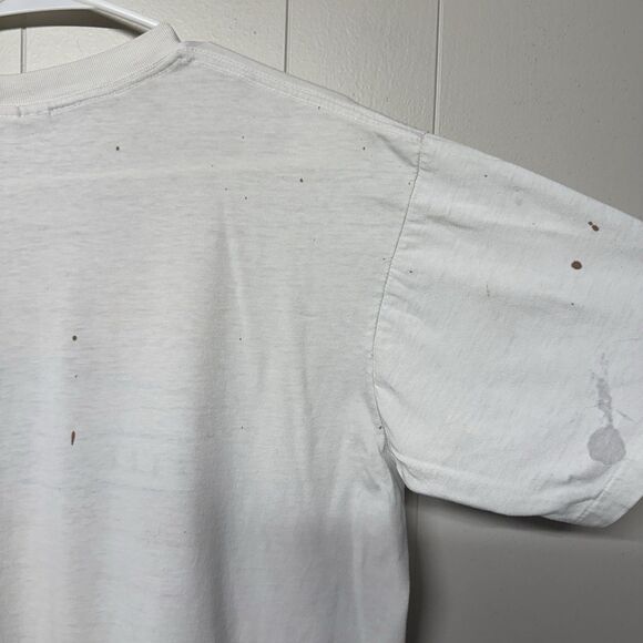 Vtg I look 30 I feel 60 I act 20 I must be 40 funny single stitch USA Men M GUC* - Picture 10 of 12